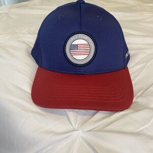 PGA Tour Hat Baseball‎ Cap Pro Series Flag Americana Adjustable Golf Men's